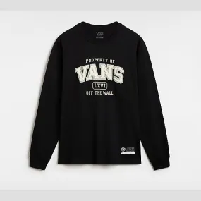 Vans PROPERTY OF LONG SLEEVE T-SHIRT (BLACK) MEN BLACK