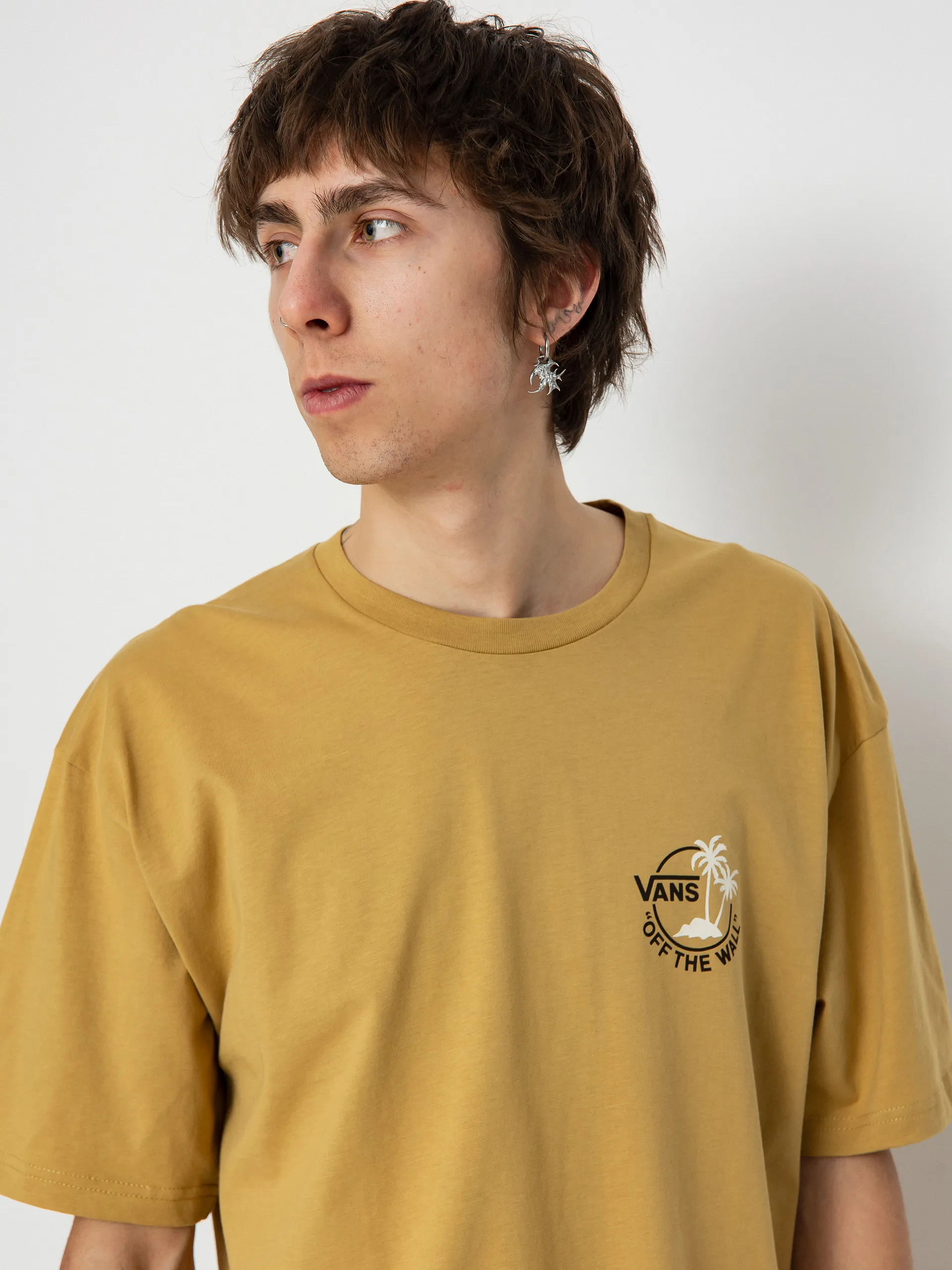 Vans T-Shirt Classic Mini Dual Palm II (antelope/demitasse)