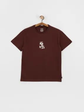 Vans V Panda Oversized Wmn T-Shirt (bitter chocolate)