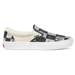 VANS X DANIEL JOHNSTON NO COMPLY SKATESHOP SLIP ON