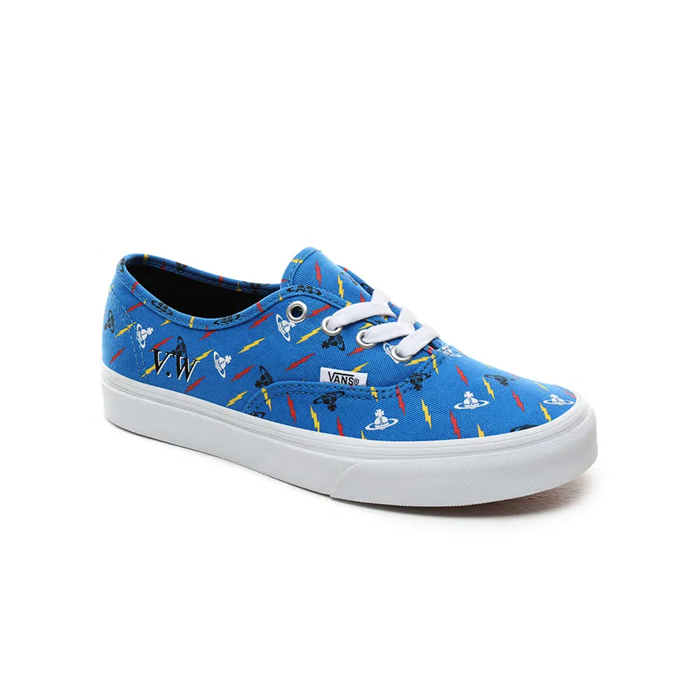 Vans X VIVIENNE WESTWOOD Authentic Sneakers Thunderbolt Orbs/True White