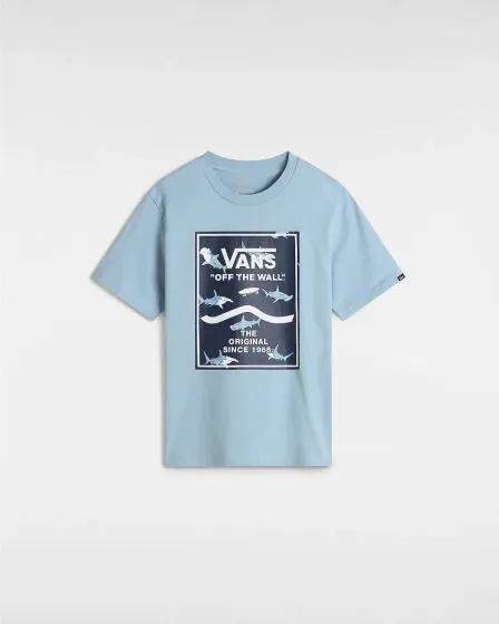 Vans Youth Print Box 2.0 Boys T-Shirt - Dusty Blue