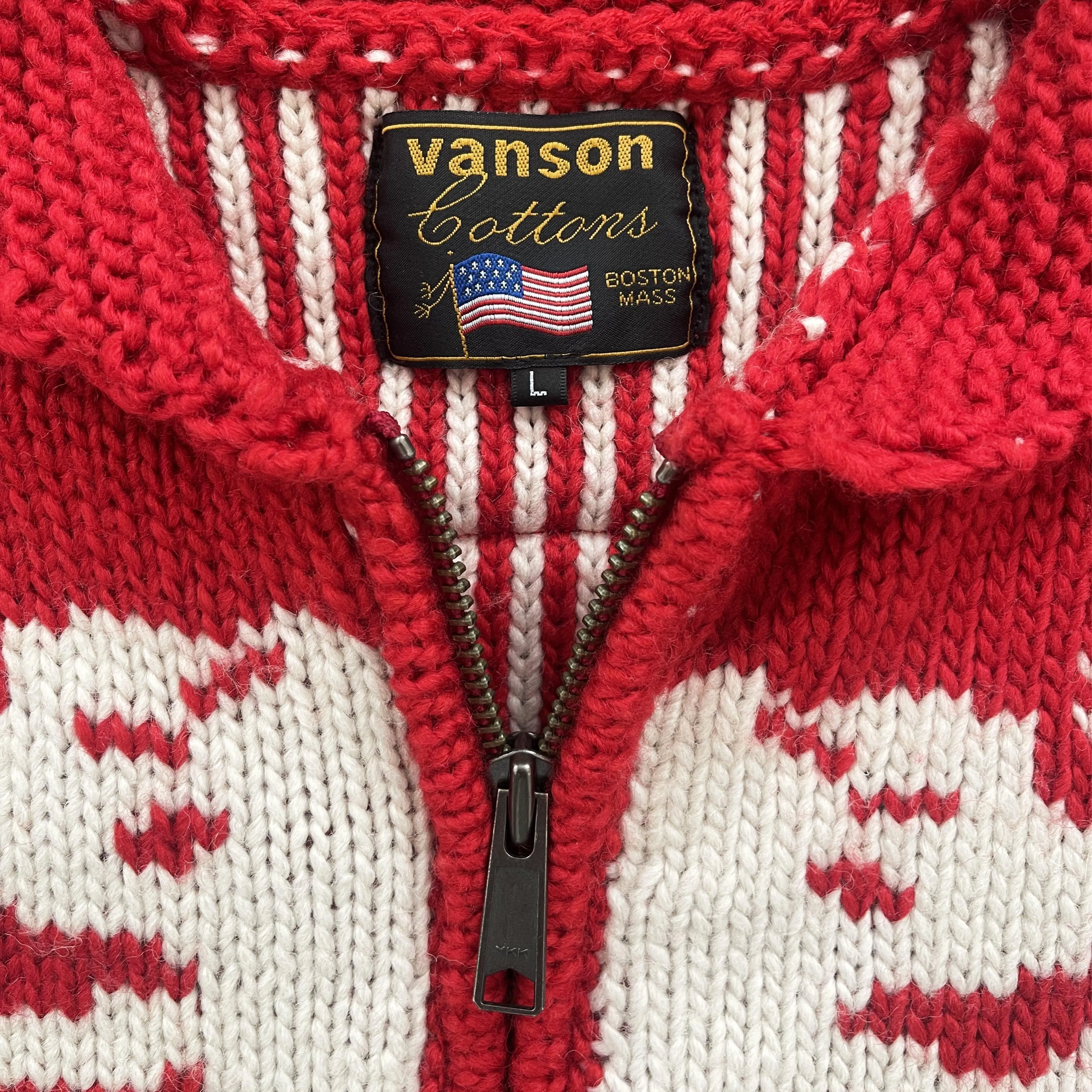 Vanson Leathers Skeleton Cowichan Jumper