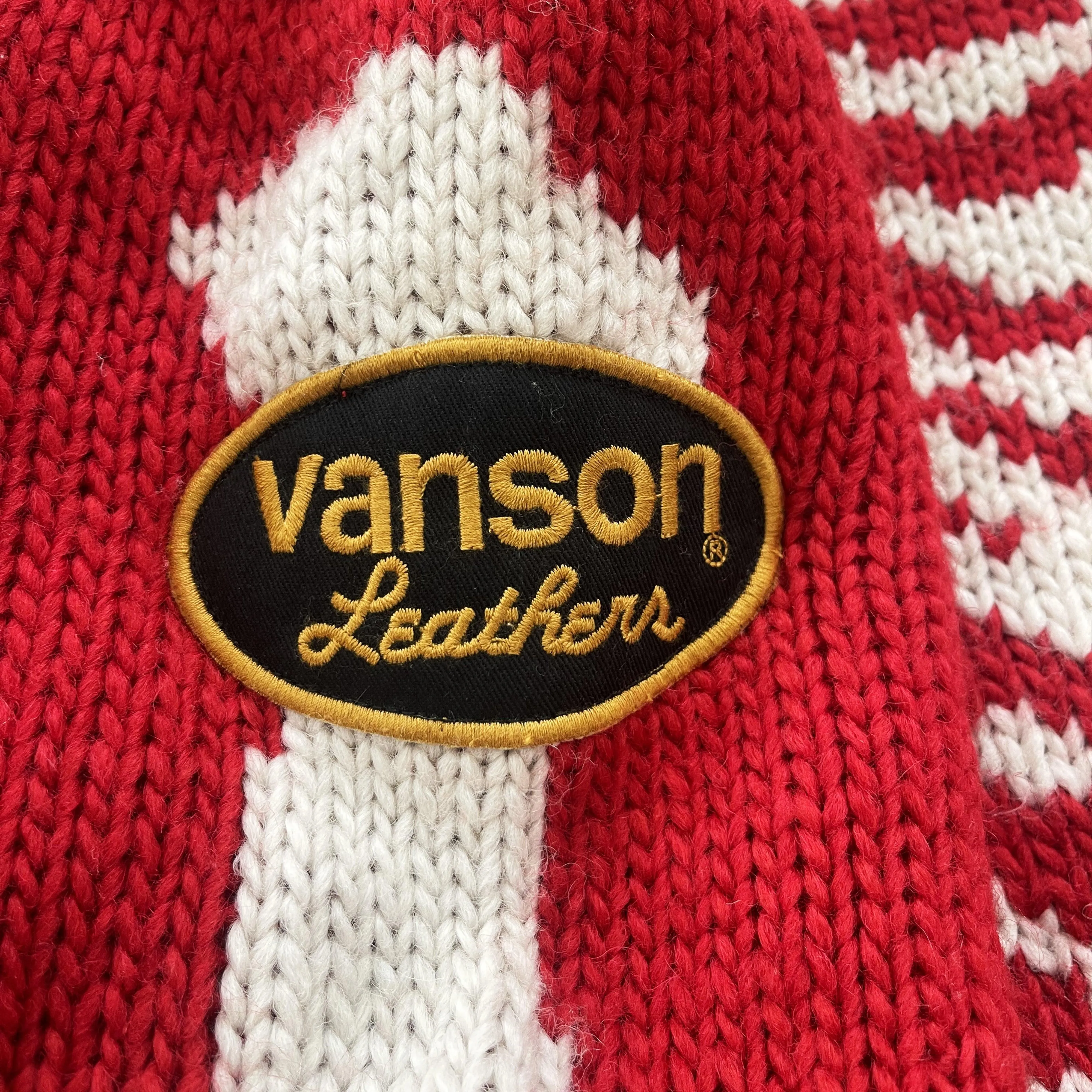 Vanson Leathers Skeleton Cowichan Jumper