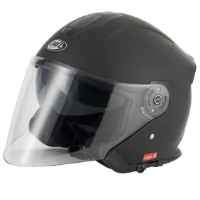 Vcan H586 Plain Helmet - Matt Black