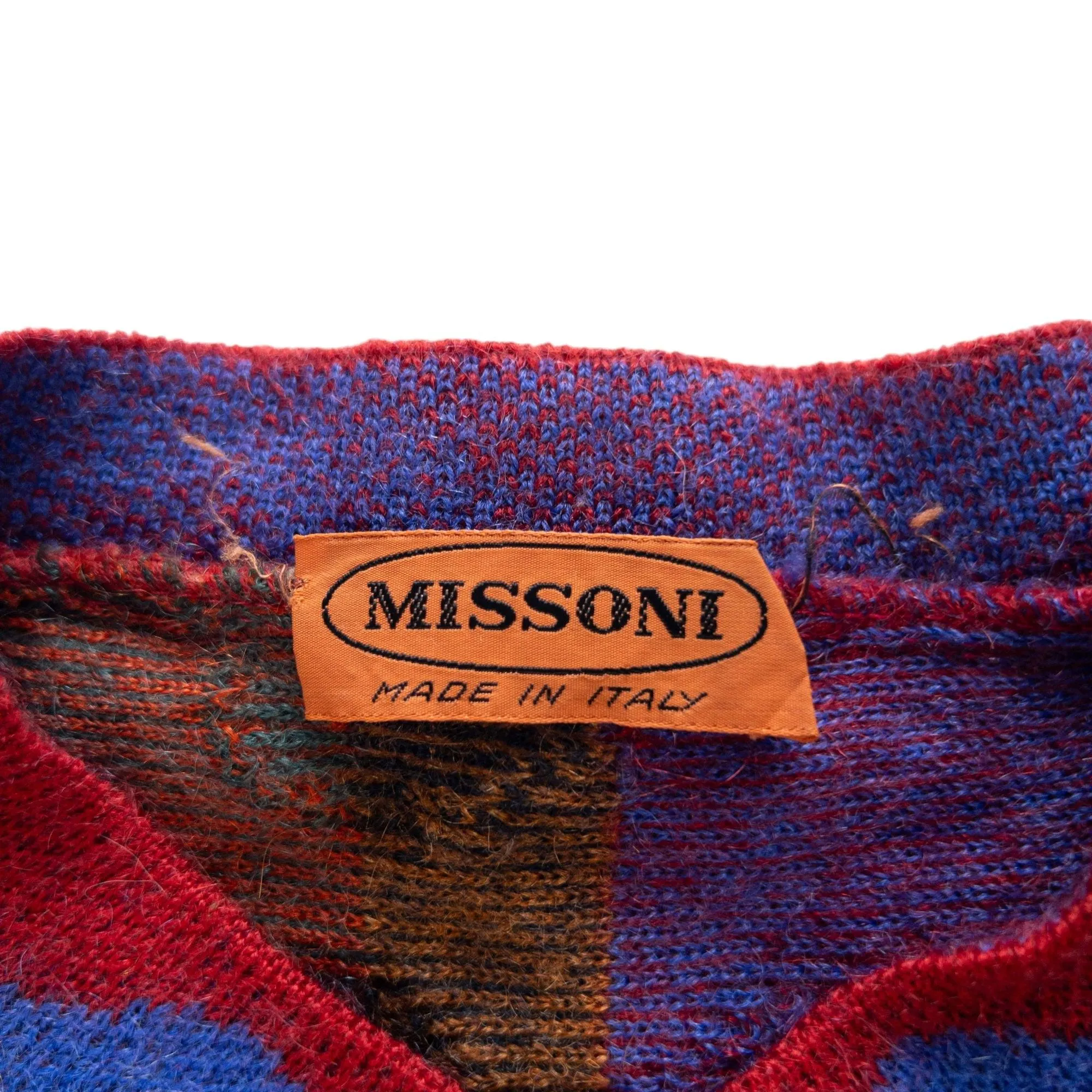 Vintage Missoni Knitted Jumper Size XL