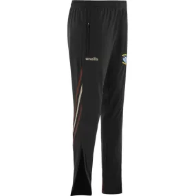 Westmeath GAA Men's Weston Brushed Skinny Tracksuit Bottoms Black / Red / Beige