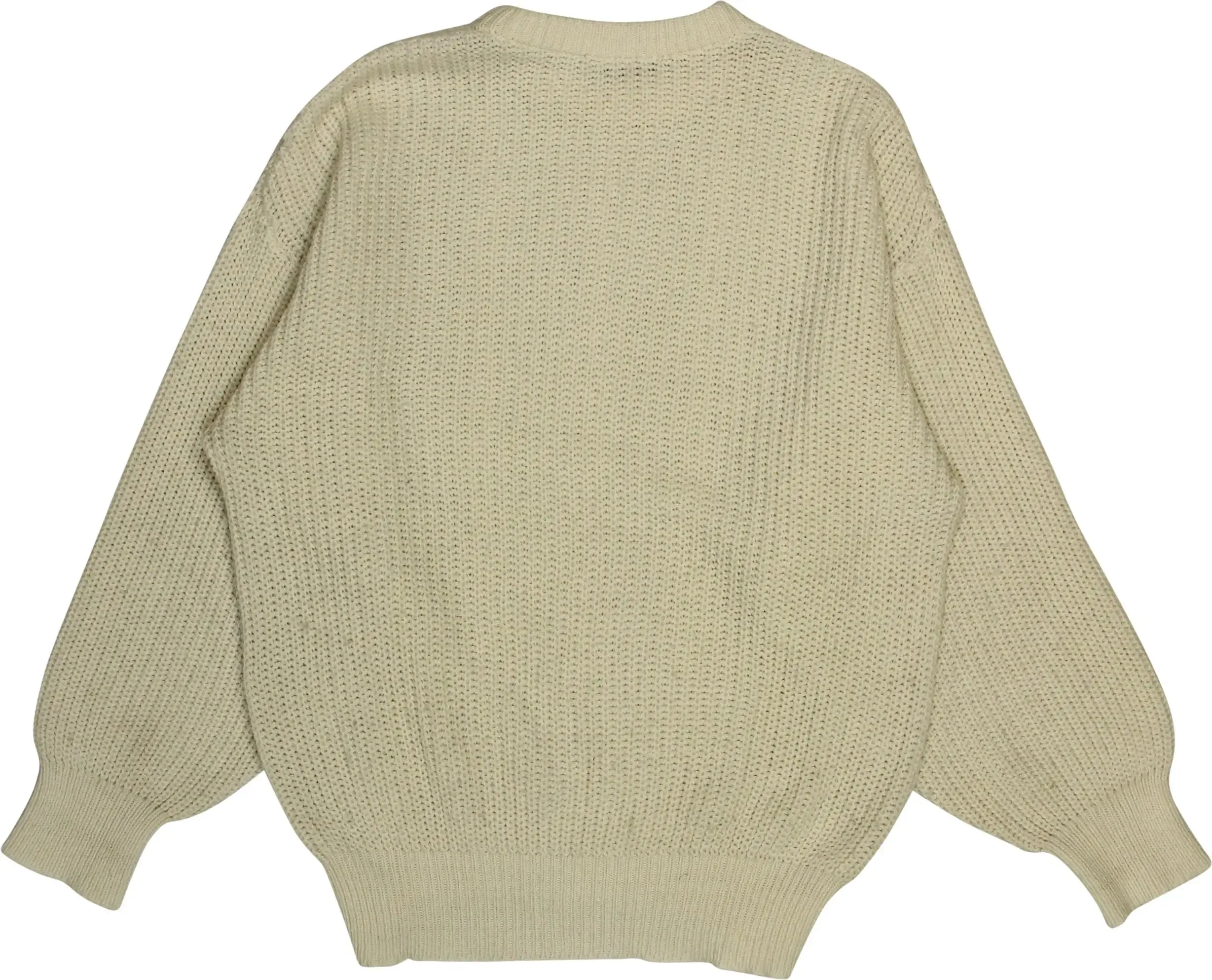 White Cable Jumper | ThriftTale