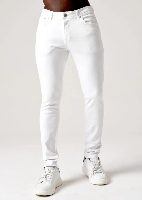 White Jeans Men's Slim Fit | NEW |