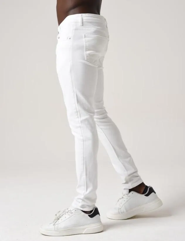 White Jeans Men's Slim Fit | NEW |