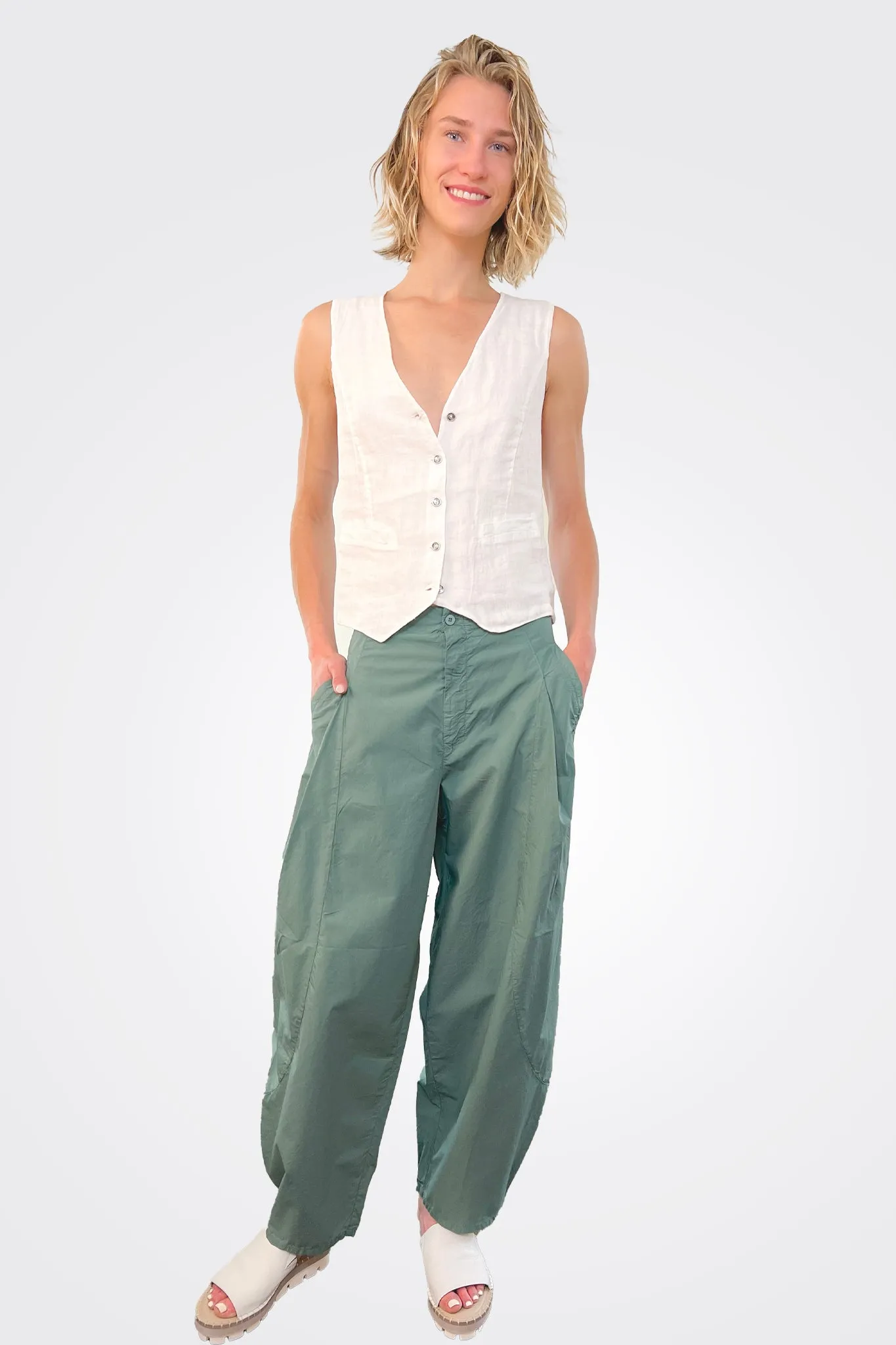 Wide Bottom Trousers - Octanium