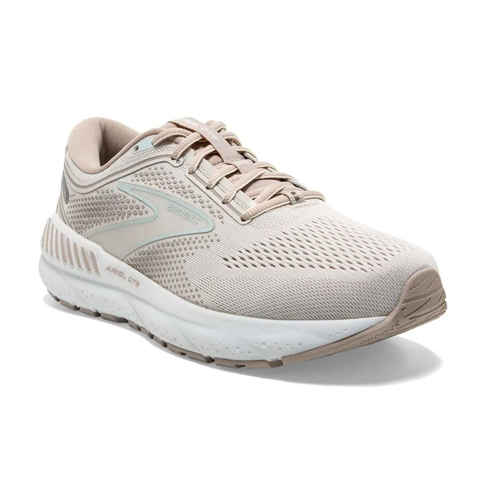 Women's Ariel GTS 23 Running Shoe - Chateau Grey/White Sand - Extra Wide (2E)