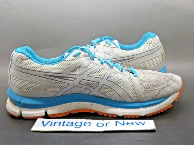 Women's Asics Gel-Neo 33 Platinum Titanium Blue Running ...