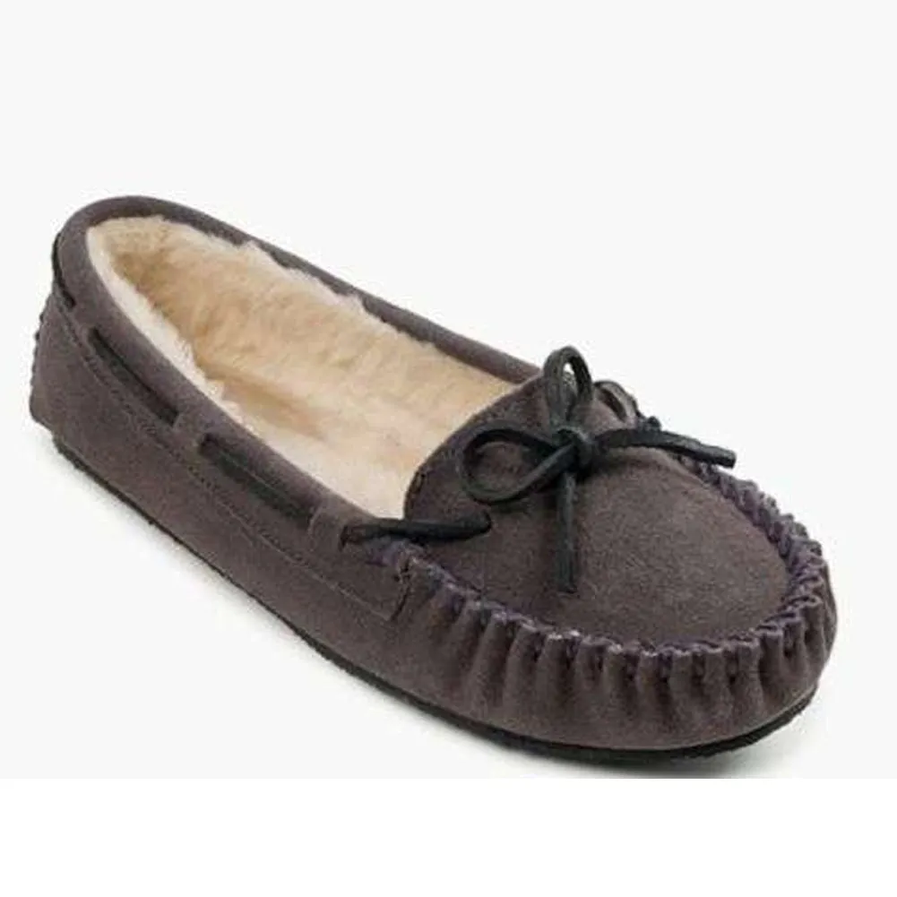 Women's Cally Slipper - Wide - Grey - 4015W