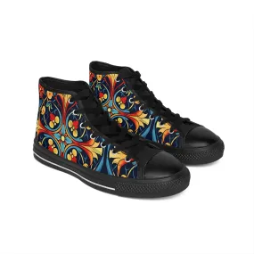 Women's Classic Trendsetting Design High Sneakers. GB-000023C