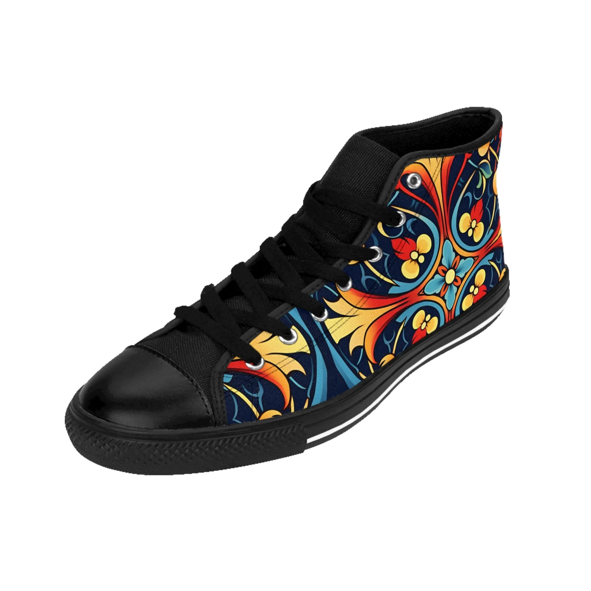 Women's Classic Trendsetting Design High Sneakers. GB-000023C