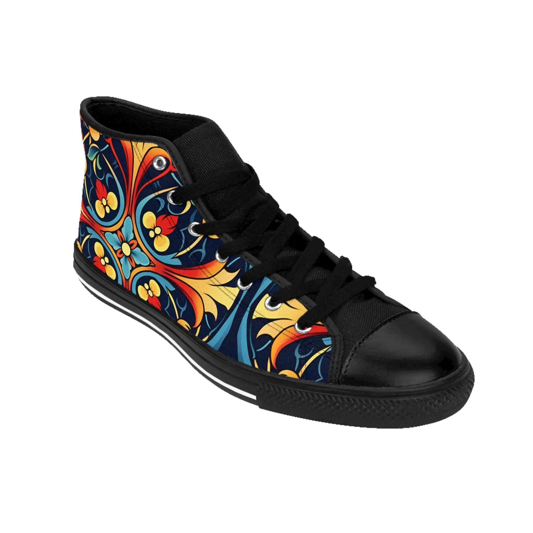 Women's Classic Trendsetting Design High Sneakers. GB-000023C