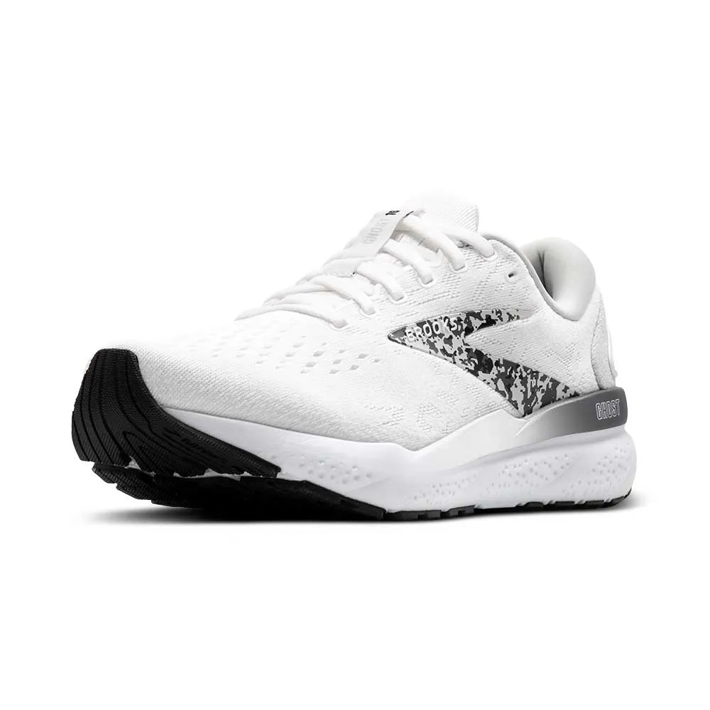 Women's Ghost 16 Running Shoe - White/Oyster/Lava - Regular (B)